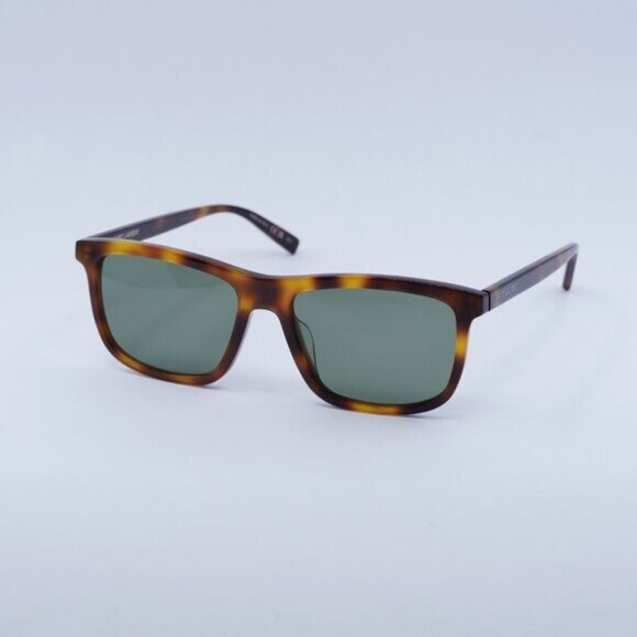 🕶️ New Saint Laurent SL501 003 Sunglasses - Havana Frame, Green Lenses - Picture 1 of 12